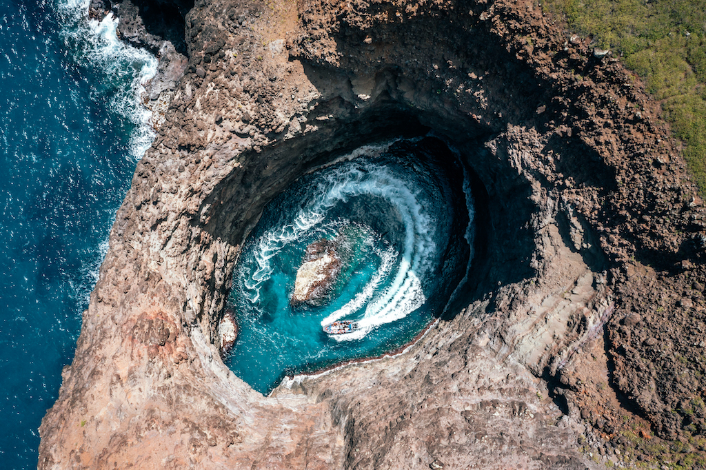 Open Ceiling Cave | Blue Dolphin Kauai