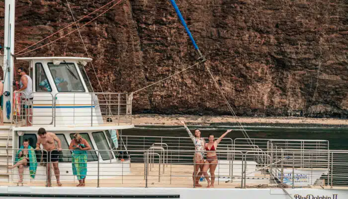 People on boat | Blue Dolphin Kauai